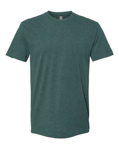 Next Level Sueded T-Shirt 6410 Heather Forest Green