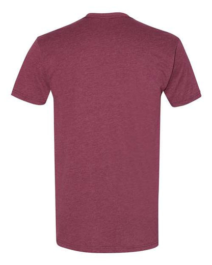 Next Level Sueded T-Shirt 6410 Heather Maroon