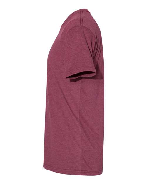Next Level Sueded T-Shirt 6410 Heather Maroon