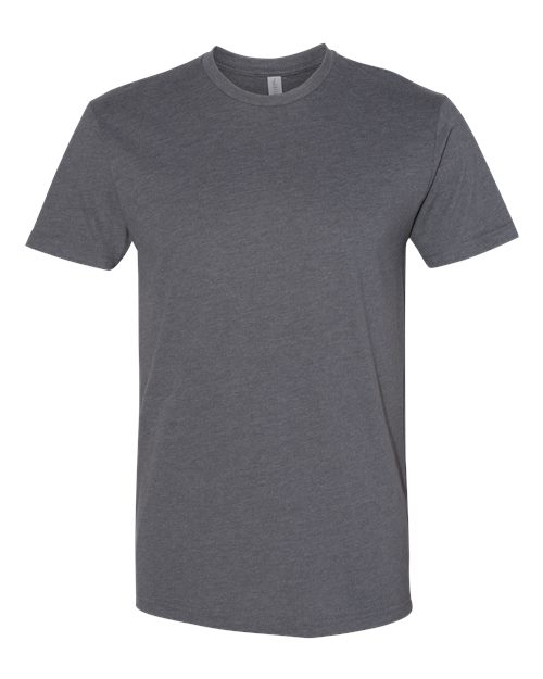 Next Level Sueded T-Shirt 6410 Heather Metal