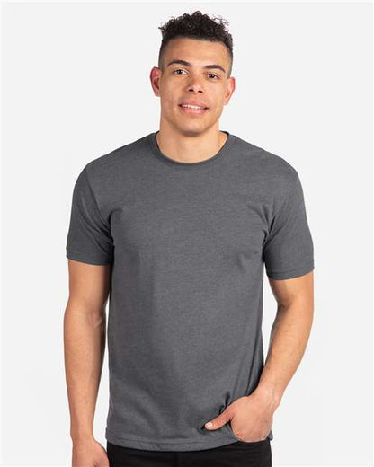 Next Level Sueded T-Shirt 6410 Heather Metal