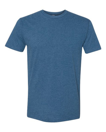 Next Level Sueded T-Shirt 6410 Heather Cool Blue