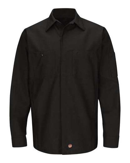 Red Kap Mimix™ Pro+ Short Sleeve Work Shirt With OilBlok SX46 Custom Embroidered Business Logo