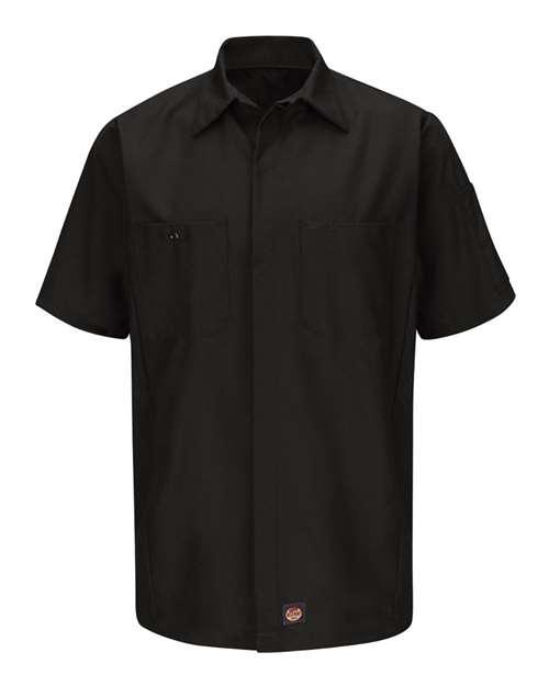 Red Kap Men's Short Sleeve Automotive Crew Shirt SY20