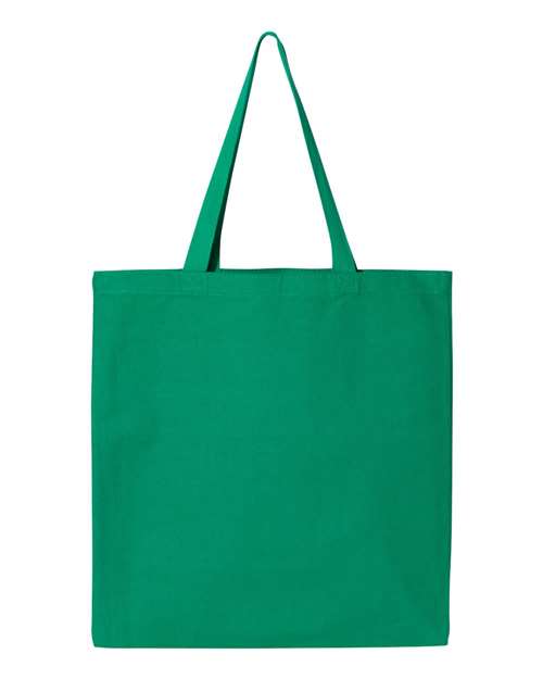 Q-Tees Promotional Tote Q800 Custom Embroidered Business Logo