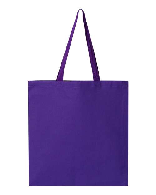 Q-Tees Promotional Tote Q800 Custom Embroidered Business Logo