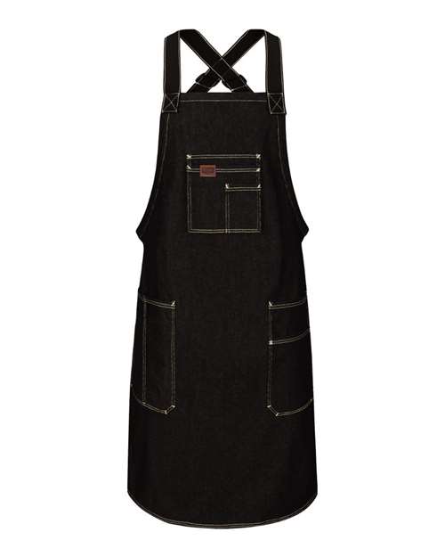 Red Kap Shop Apron TD20 Custom Embroidered Business Logo