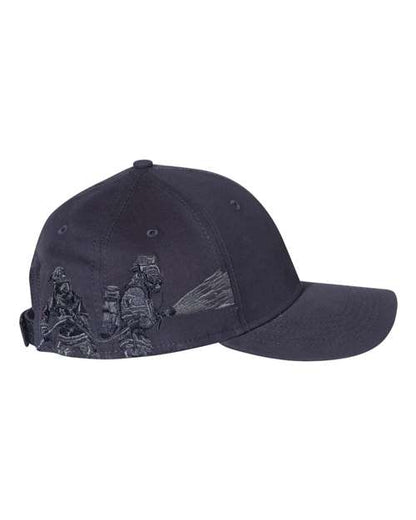 DRI DUCK Firefighter Cap 3348 Custom Embroidered Business Logo