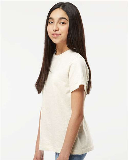 LAT Youth Fine Jersey Tee 6101 Natural Heather