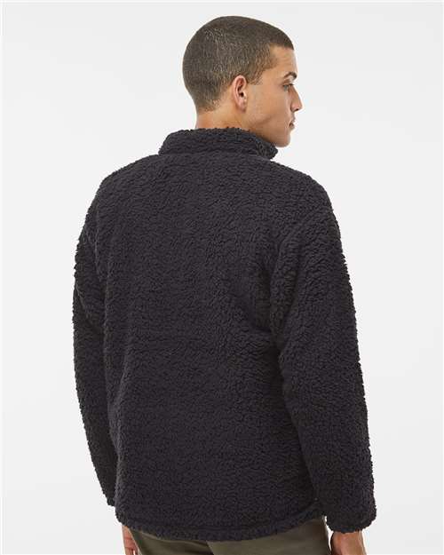 J. America Sherpa Quarter-Zip Pullover 8454