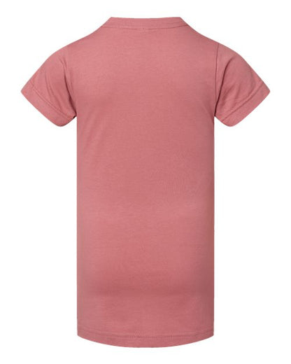 LAT Girls' Fine Jersey Tee 2616 Mauvelous