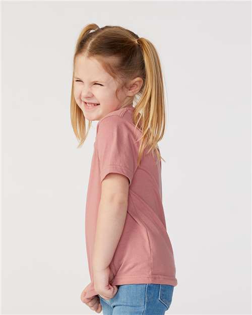 Rabbit Skins Toddler Fine Jersey Tee 3321 Mauvelous