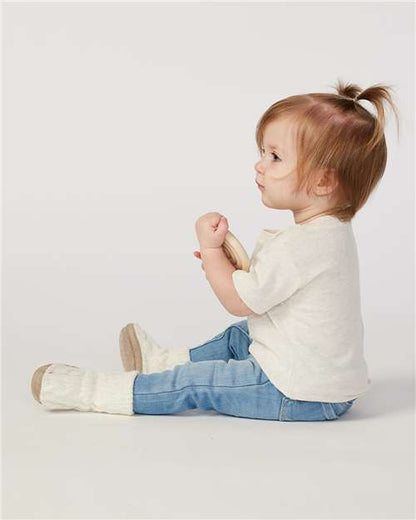 Rabbit Skins Infant Fine Jersey Tee 3322 Natural Heather