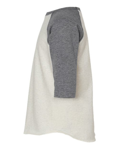 Rabbit Skins Toddler Baseball Fine Jersey Three-Quarter Sleeve Tee 3330
