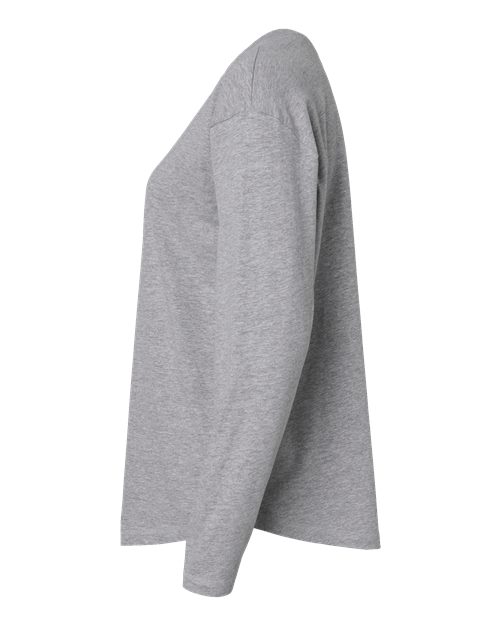LAT Women's Fine Jersey Long Sleeve Tee 3508