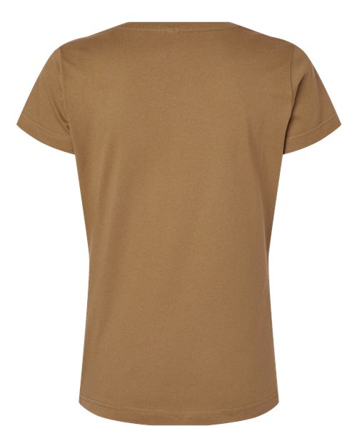 LAT Women's Fine Jersey Tee 3516 Coyote Brown