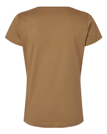 LAT Women's Fine Jersey Tee 3516 Coyote Brown