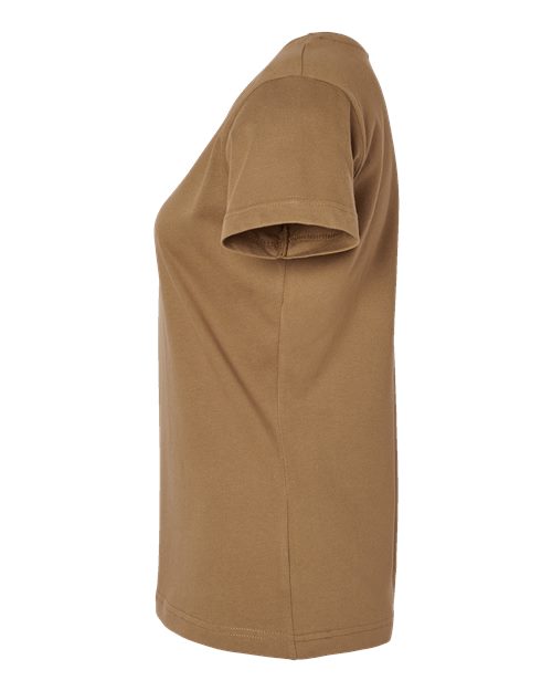 LAT Women's Fine Jersey Tee 3516 Coyote Brown