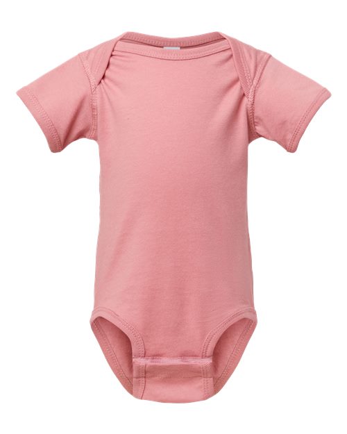 Rabbit Skins Infant Fine Jersey Bodysuit 4424 Mauvelous