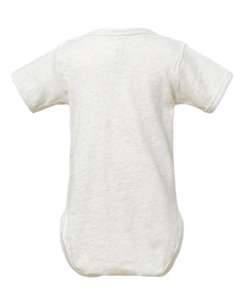 Rabbit Skins Infant Fine Jersey Bodysuit 4424 Natural Heather