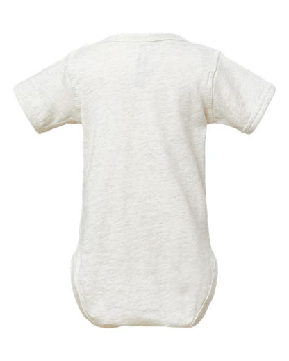 Rabbit Skins Infant Fine Jersey Bodysuit 4424 Natural Heather