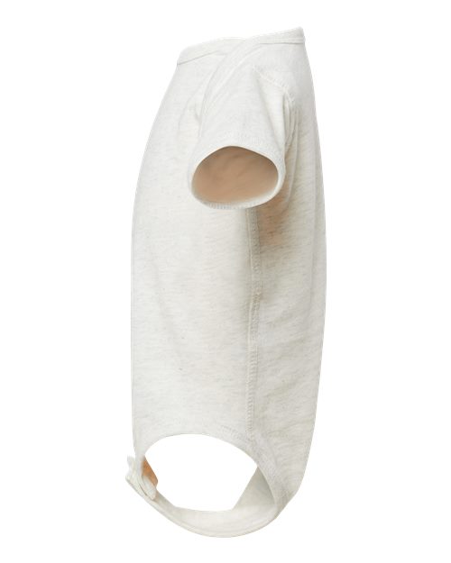 Rabbit Skins Infant Fine Jersey Bodysuit 4424 Natural Heather
