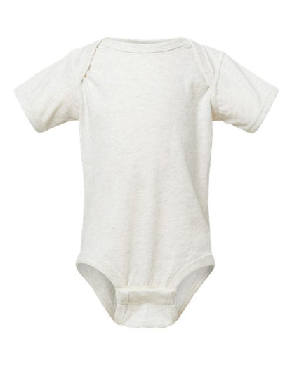 Rabbit Skins Infant Fine Jersey Bodysuit 4424 Natural Heather