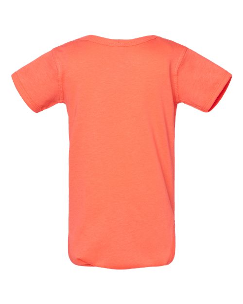 Rabbit Skins Infant Fine Jersey Bodysuit 4424 Papaya