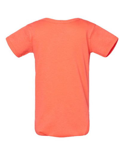 Rabbit Skins Infant Fine Jersey Bodysuit 4424 Papaya