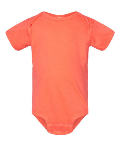 Rabbit Skins Infant Fine Jersey Bodysuit 4424 Papaya