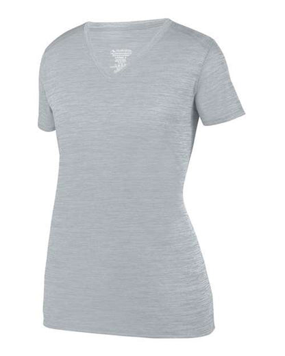 Augusta Sportswear Women's Shadow Tonal Heather Training V-Neck T-Shirt 2902