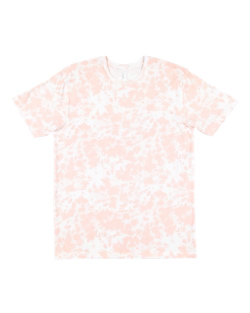 LAT Fine Jersey Tee 6901 Rose Tie Dye