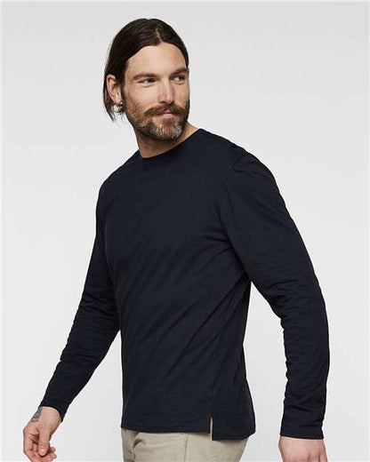 LAT Fine Jersey Long Sleeve Tee 6918 Navy