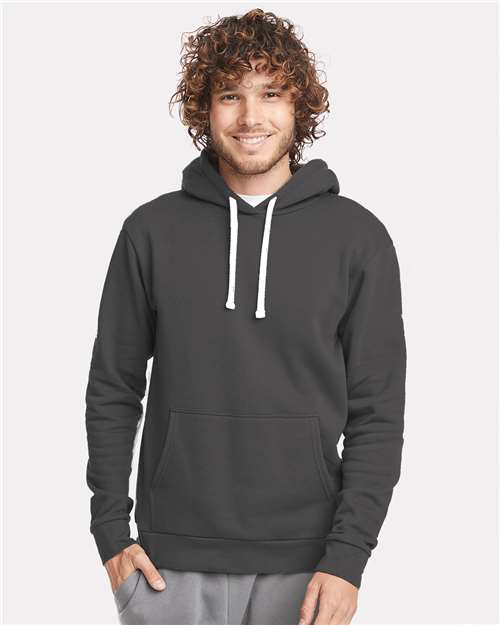 Custom Embroidered  Next Level Santa Barbara Hoodie 9303 Heavy Metal