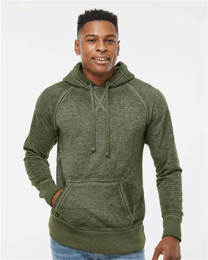 Custom Embroidered  J. America Vintage Zen Fleece Hooded Sweatshirt 8915  