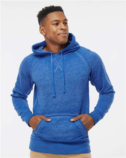 Custom Embroidered  J. America Vintage Zen Fleece Hooded Sweatshirt 8915  