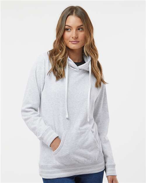 Custom Embroidered  J. America Women’s Relay Hooded Sweatshirt 8651  