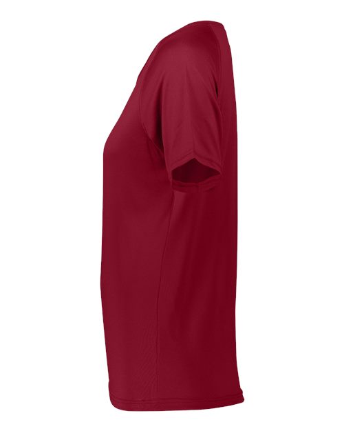 Augusta Sportswear Women's Attain Wicking V-Neck T-Shirt 2792 Cardinal