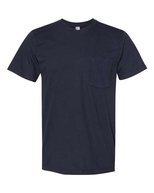 American Apparel Fine Jersey Pocket Tee 2406W