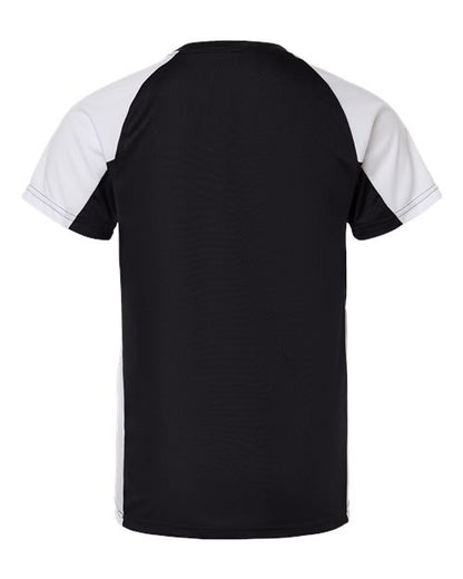 Augusta Sportswear Youth Cutter Jersey 1518 Black/ White