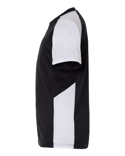 Augusta Sportswear Youth Cutter Jersey 1518 Black/ White