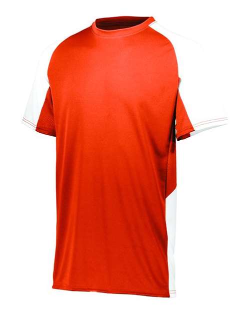 Augusta Sportswear Youth Cutter Jersey 1518 Orange/ White