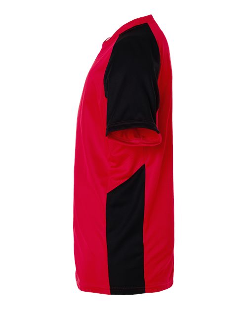Augusta Sportswear Youth Cutter Jersey 1518 Red/ Black