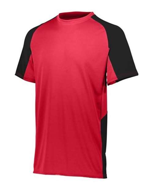 Augusta Sportswear Youth Cutter Jersey 1518 Red/ Black