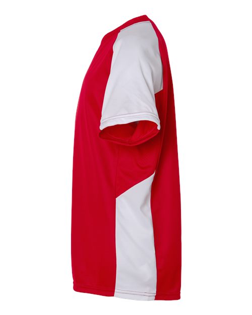 Augusta Sportswear Youth Cutter Jersey 1518 Red/ White