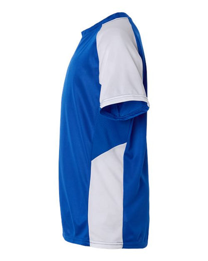 Augusta Sportswear Youth Cutter Jersey 1518 Royal/ White