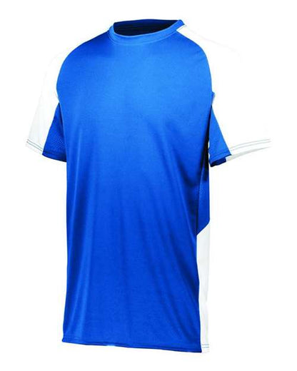 Augusta Sportswear Youth Cutter Jersey 1518 Royal/ White