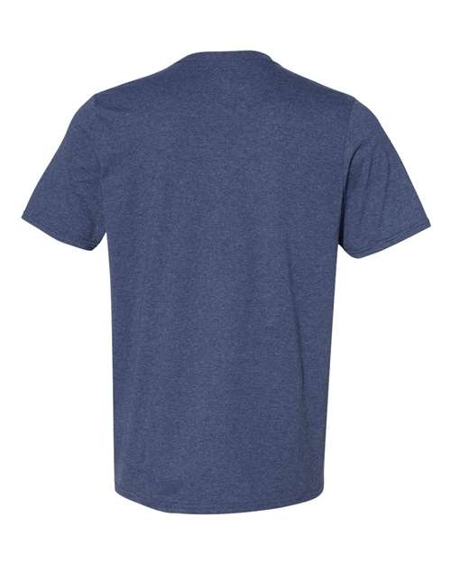 Russell Athletic Dri Power® CVC Performance T-Shirt 64STTM Vintage Blue Custom Embroidered Business Logo