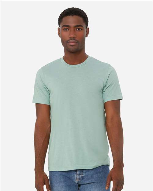 BELLA + CANVAS Triblend Tee 3413 Dusty Blue Triblend