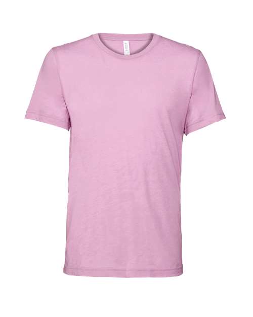 BELLA + CANVAS Triblend Tee 3413 Lilac Triblend Custom Embroidered Business Logo